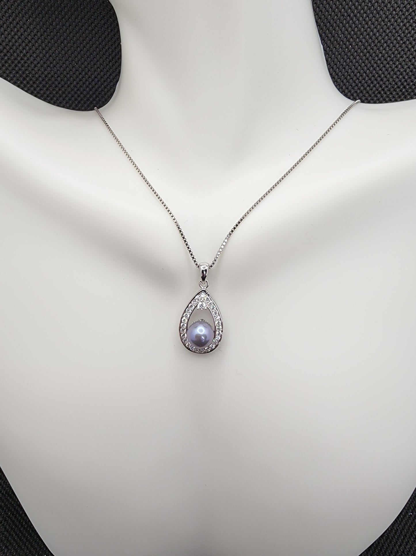 Sterling Silver Pearl Pendant