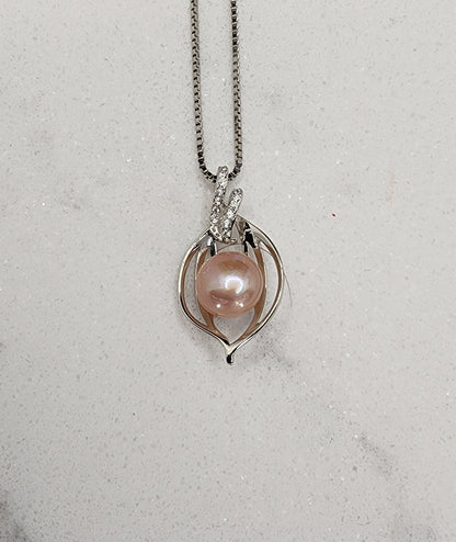 Sterling Silver Pearl Pendant