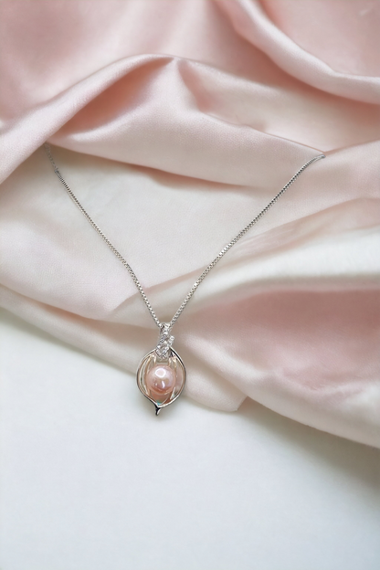 Sterling Silver Pearl Pendant