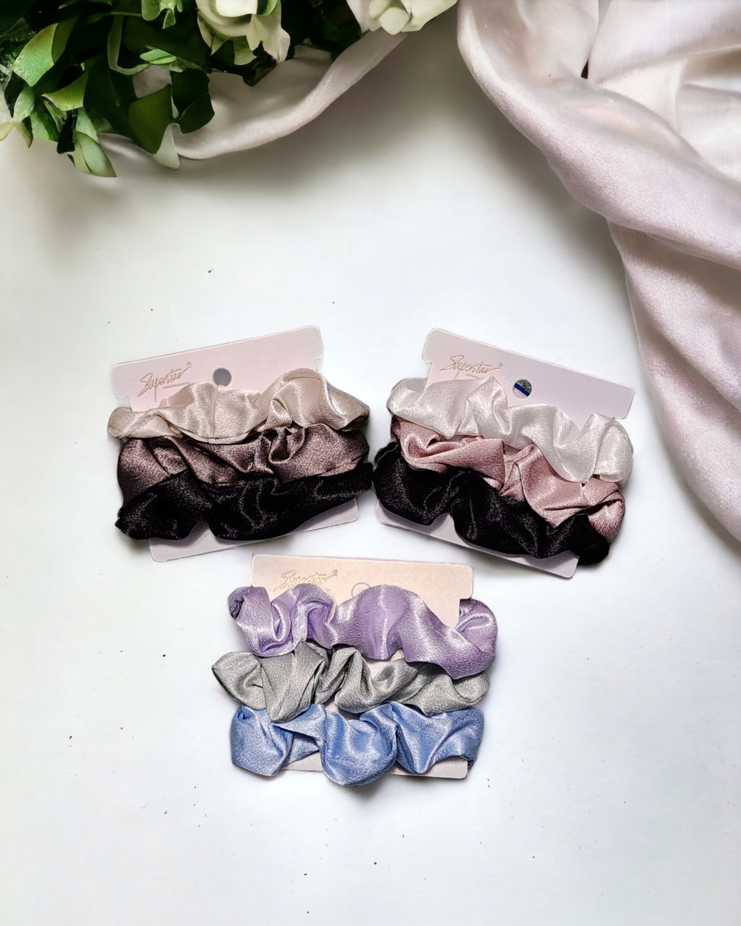 Silky Scrunchie Pack